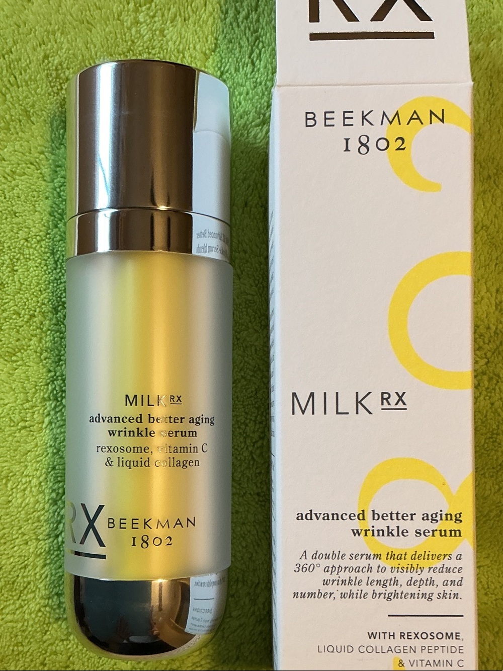 BEEKMAN 1802 Milk  RX BETTER AGING SERUM